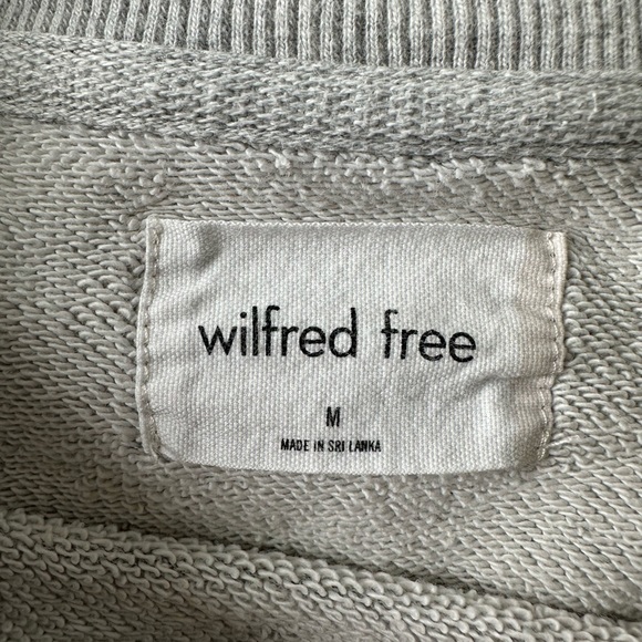 Aritzia Wilfred Free Terry Fleece Sweatshirt - Picture 3 of 5